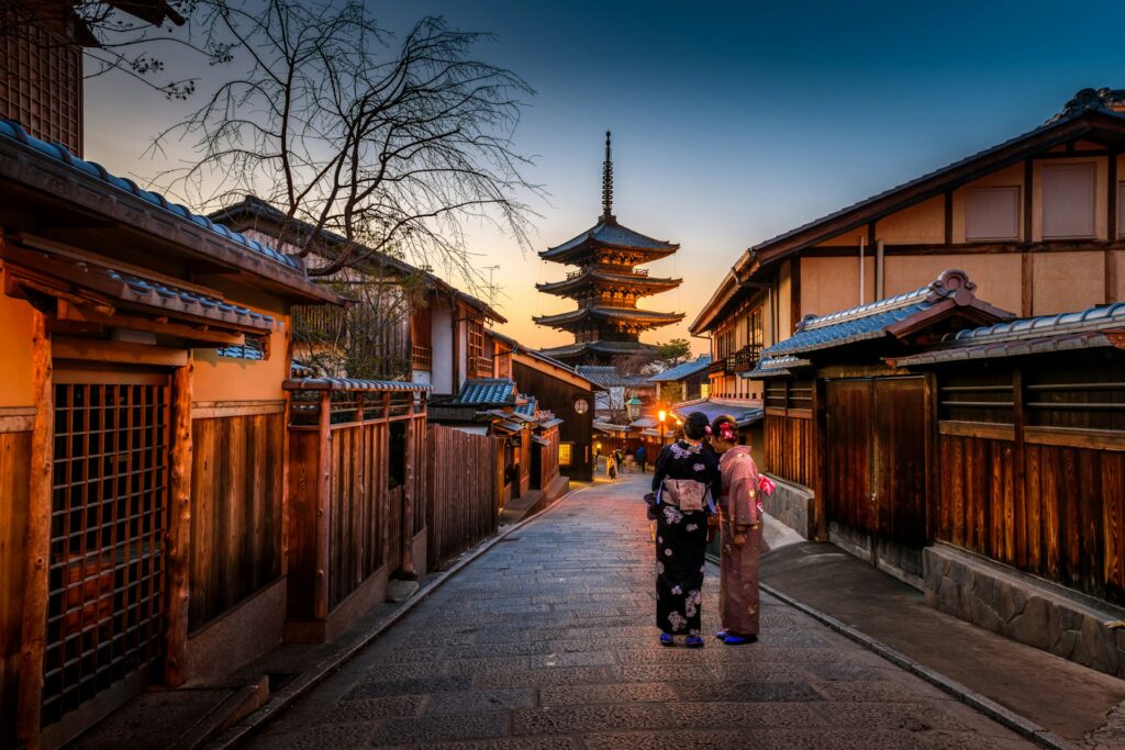 清水寺　道